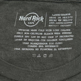 Punta Cana Hard Rock Cafe Single Stitch T-Shirt - Large Black Cotton