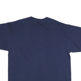 NFL Mens Blue Broncos Graphic T-Shirt XL Short Sleeve Crew Neck Casual