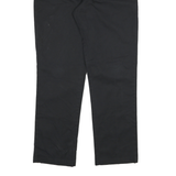 DICKIES Mens Cotton Blend Black Regular Fit Straight Leg Trousers W32 L30