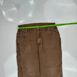Dickies Carpenter Pants - 34W 31L Brown Cotton