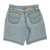 Brown Tab Signature By Levis Denim Shorts - 33W 9L Light Wash Denim