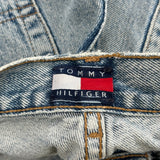Tommy Hilfiger Double Knee Jeans - 34W 30L Light Wash Denim