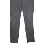 CALVIN KLEIN JEANS Womens Slim Black Denim Dark Zip W30 L30 Stylish Casual