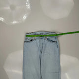 501 Levis Jeans - 29W 30L Light Wash Cotton