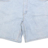 AUSTIN Mens Shorts Blue Casual Denim M W32 Cotton Blend Classic Fit