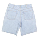 AUSTIN Mens Shorts Blue Casual Denim M W32 Cotton Blend Classic Fit