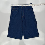 0303 Denim Shorts - 28W US 4 Blue Cotton