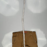 Dickies Carpenter Pants - 34W 32L Brown Cotton Blend