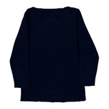 Ralph Lauren Petite Sweater - Small Navy Cotton