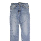 CARHARTT WIP Mens Jeans Blue Regular Straight Denim Medium W30 L33 Cotton Blend