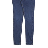 LEVI'S 710 Womens Jeans Blue Slim Skinny Denim Medium Wash W25 L28 Stretch