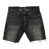 Royal Denim Shorts - 36W 10L Gray Cotton