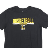 NIKE Mens Black Basketball Enterprise Graphic T-Shirt M Short Sleeve Crew Neck