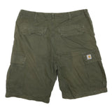 CARHARTT Mens Shorts Green Cargo XL W40 Durable Workwear Casual