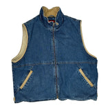 Wrangler Denim Vest - 2XL Blue Denim