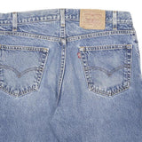 LEVI'S Mens Denim Blue Shorts L W36 Classic Fit Casual Cotton