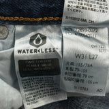 501 Levis Jeans - 32W 27L Blue Cotton