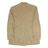 BOGNER Womens Beige Button Jacket L Polyester Blend Classic Tailored Plain