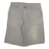 DICKIES Mens Shorts Grey Casual 2XL W34 Cotton Blend Workwear