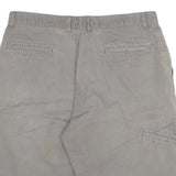 DICKIES Mens Shorts Grey Casual 2XL W34 Cotton Blend Workwear