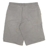 DICKIES Mens Shorts Grey Casual 2XL W34 Cotton Blend Workwear