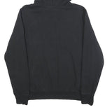 THE NORTH FACE Mens Black Cotton Blend Pullover Hoodie M Logo Sweatshirt
