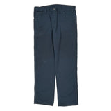 Dickies Pants - 36W 32L Blue Polyester Blend