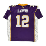 Minnesota Vikings Reebok Nfl Football Jersey - 2XL Purple Nylon