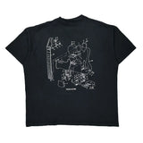 Single Stitch Telecaster Fender Graphic T-Shirt - 2XL Black Cotton