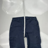 Dickies Cargo Pants - 34W 29L Blue Cotton