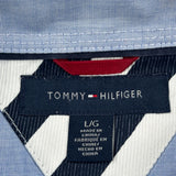 Tommy Hilfiger Shirt - Large Blue Cotton
