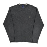 Polo By Ralph Lauren Long Sleeve T-Shirt - 2XL Gray Cotton