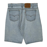 Levis Denim Shorts - 31W 10L Light Wash Denim