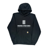 Carhartt Hoodie - Large Black Cotton