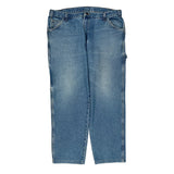 Dickies Carpenter Trousers - 38W 30L Blue Cotton