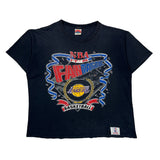 Los Angeles Lakers Nutmeg Single Stitch T-Shirt - XL Black Cotton