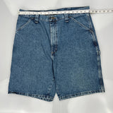 Wrangler Denim Shorts - 36W 9L Blue Denim
