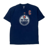 Edmonton Oilers Reebok Nhl T-Shirt - Large Blue Cotton