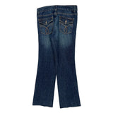 Calvin Klein Jeans Boot Cut Jeans - 32W US 6 Blue Cotton
