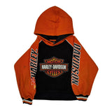 Age 6 Harley Davidson Graphic Hoodie - XS Black Cotton