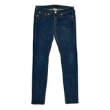 True Religion Skinny Jeans - 32W UK 12 Dark Wash Cotton Blend