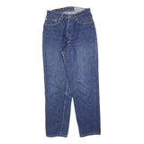 LEVI'S 901 Womens Jeans Blue Regular Straight Denim Medium W26 L27 Classic Fit