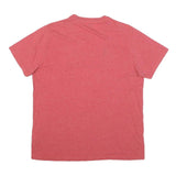 LEVI'S Mens Red & Blue Graphic T-Shirt M Short Sleeve Crew Neck Cotton Blend