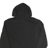 PUMA Mens Black Hoodie M Cotton Blend Pullover Drawstring Hooded Sweatshirt