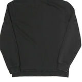 PUMA Mens Black Hoodie M Cotton Blend Pullover Drawstring Hooded Sweatshirt