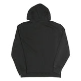 PUMA Mens Black Hoodie M Cotton Blend Pullover Drawstring Hooded Sweatshirt