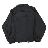 RENEGADE Mens Black Button Jacket M Polyester Blend Classic Casual Lightweight