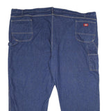 DICKIES Mens Jeans Blue Relaxed Straight Denim Medium W60 L32 Workwear