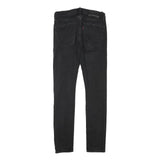 LEVI'S Mens Jeans Black Slim Skinny Denim W28 L29 Zip Cotton Blend