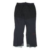 MAMMUT Womens Blue & Black Polyester Blend Relaxed Straight Trousers W30 L29